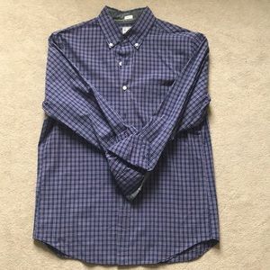 J crew slim fit woven button down medium